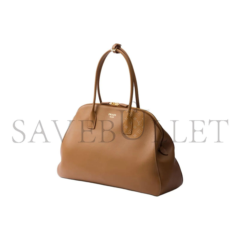 PRADA LARGE LEATHER HANDBAG 1BG506 (48*30.5*13cm)
